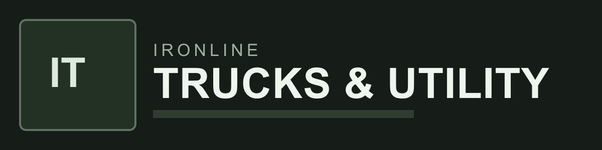 Ironline Trucks & Utility logo